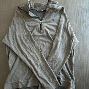 Travis Matthew Grey Quarter-zip